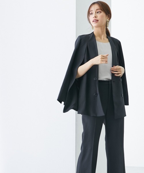 7days Life Styling セットアップ 「洗える」2WAYダブルブレスト