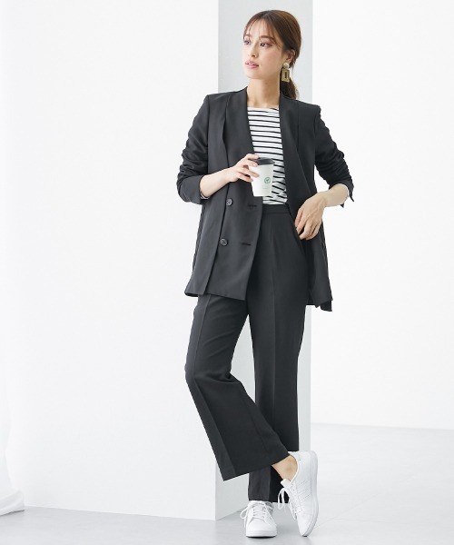 7days Life Styling セットアップ 「洗える」2WAYダブルブレスト