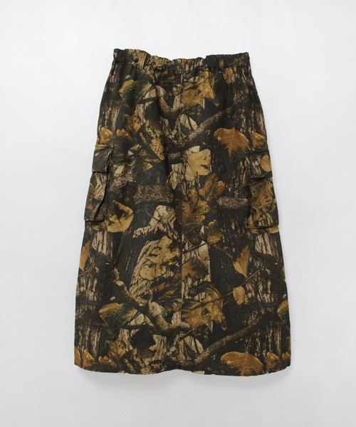 RNA（アールエヌエー） スカート G1101 カモフラージュカーゴロング