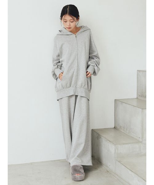 gelato pique（ジェラートピケ） パジャマ ルームウェア 裏毛ロング