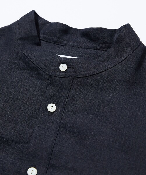CAHLUMN（カウラム） シャツ Linen Pullover Shirt/リネン プル