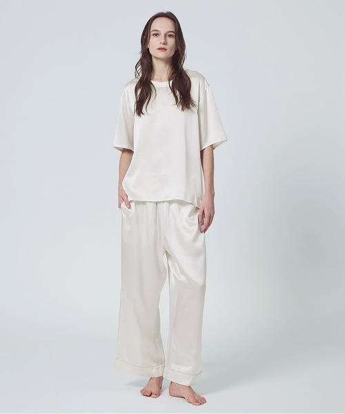 Foo Tokyo（フートウキョウ） パジャマ ルームウェア シルクサテンプル