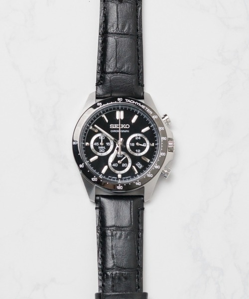 SEIKO（セイコー） 腕時計 /SEIKO/ クオーツ クロノグラフ レザー