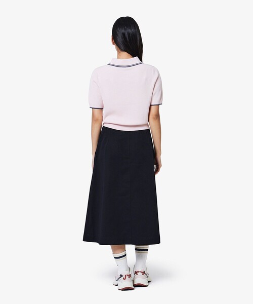 LACOSTE（ラコステ） スカート ミディプリーツスカート : ZOZOTOWN