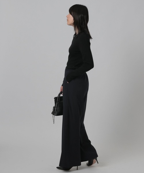 Chaos（カオス） ニット セーター /18G梳毛クルーネックニットプル