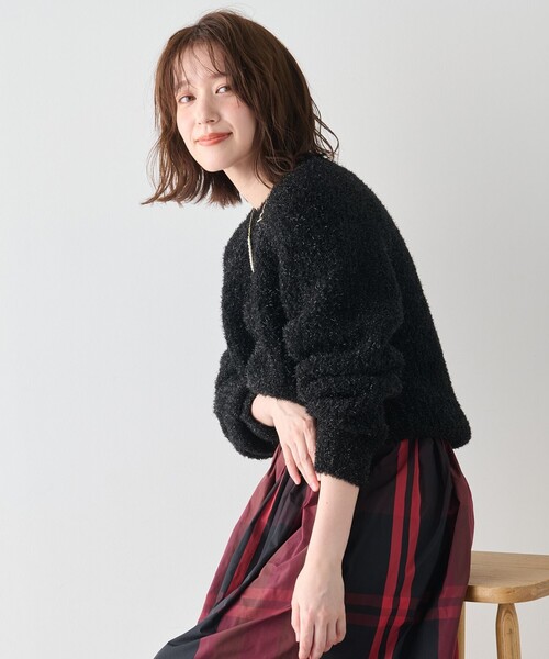 ANY（エニィ） ニット セーター カーリーファンシーニット レディース