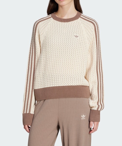 adidas（アディダス） ニット セーター アディカラー ニット クルー