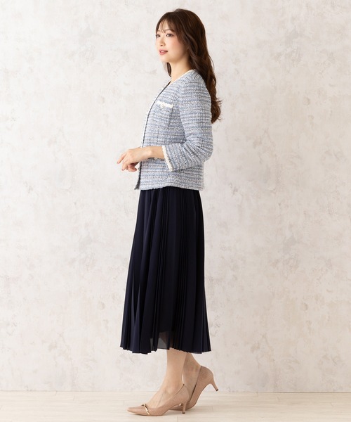 Rose Tiara（ローズティアラ） ジャケット ノーカラージャケット