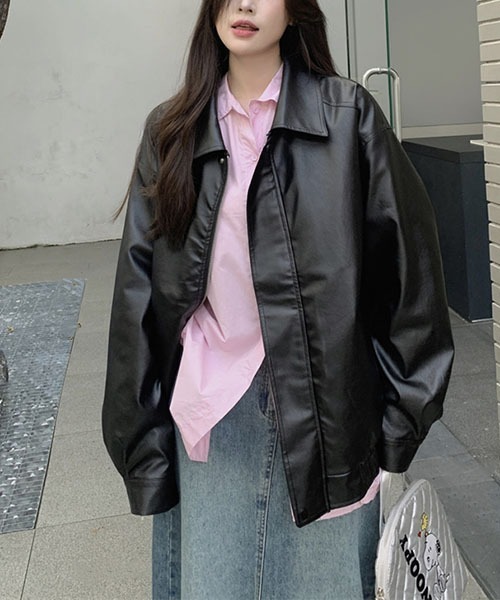 gossip!ロサンゼルス ジャケット テーラードジャケット Y2K PUレザー