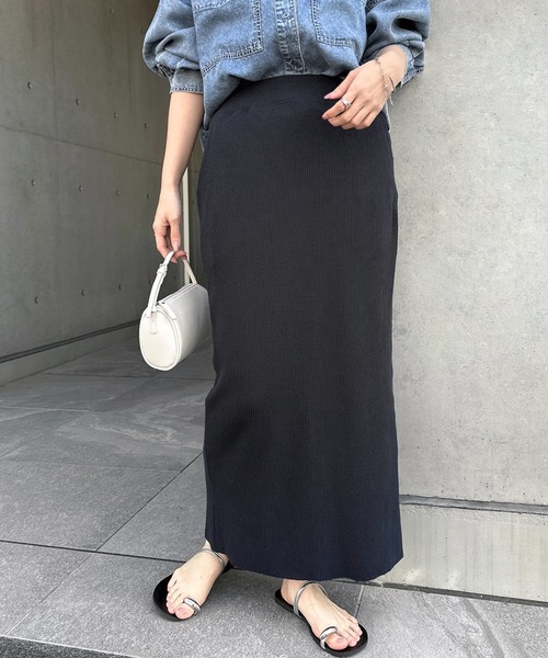 Whim Gazette（ウィム ガゼット） スカート カットジョーゼット