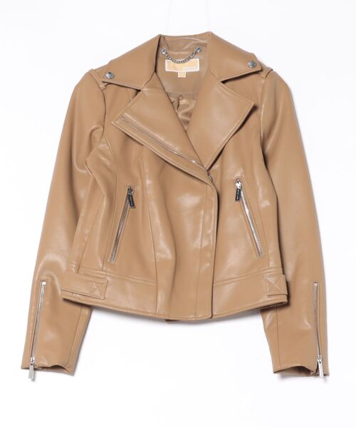 MICHAEL KORS（マイケルコース） レザージャケット ライダース フォー