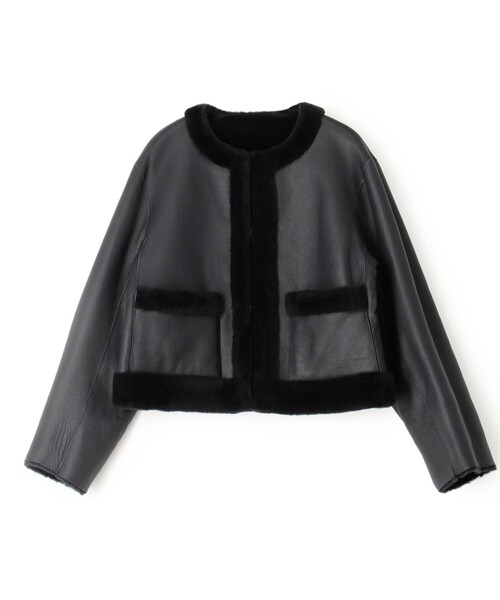 TOMORROWLAND collection ムートンコート ボアコート ナッパラン