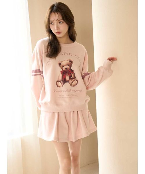 SNIDEL HOME パジャマ ルームウェア スウェットスカショーパン