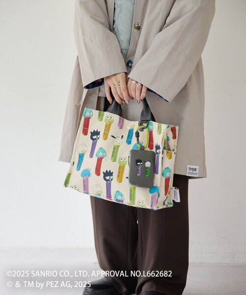 ear PAPILLONNER（イア パピヨネ） トートバッグ 「はぴだんぶい×PEZ