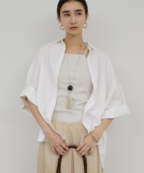 GALLARDAGALANTE（ガリャルダガランテ） ブラウス シャツ ハーフ