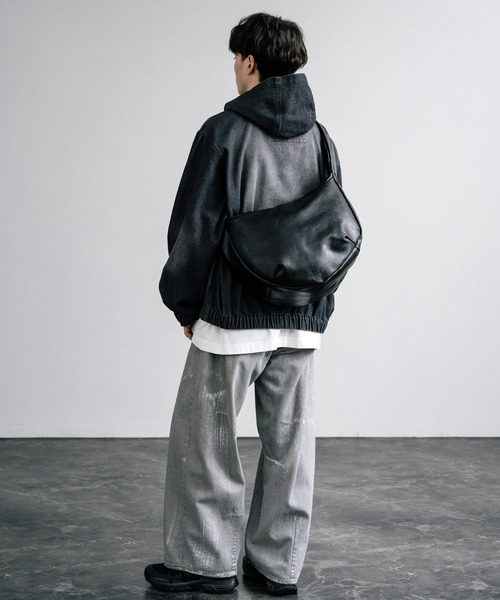 Rocky Monroe（ロッキーモンロー） ショルダーバッグ PUレザー ビッグ