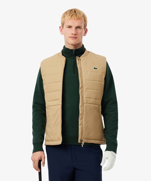 LACOSTE（ラコステ） ダウンベスト ベスト キルティング切り替え中綿