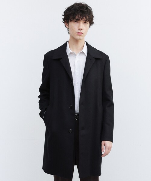 TAKEO KIKUCHI（タケオキクチ） ステンカラーコート コート カシミヤ