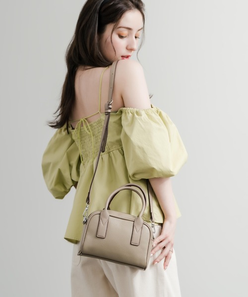 Rocky Monroe（ロッキーモンロー） ボストンバッグ 2WAY PUレザーミニ