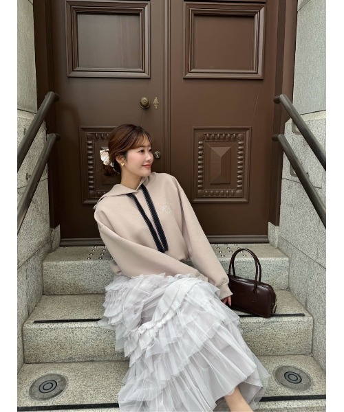 Her lip to スカート Loved one Tulle Skirt : ZOZOTOWN Yahoo!店