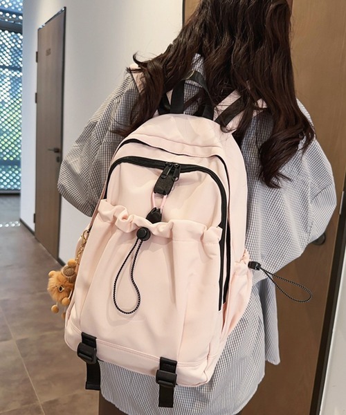 aimoha（アイモハ） デイバック リュック キーホルダー付きリュック