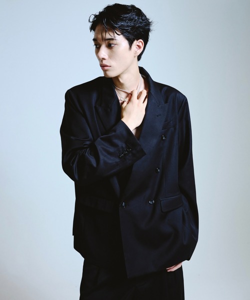 Camphor wood ジャケット テーラードジャケット double breasted