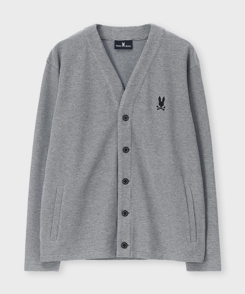 Psycho Bunny（サイコバニー） カーディガン ハニカムワッフル