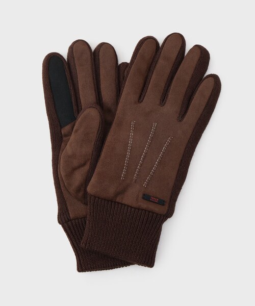 TAKEO KIKUCHI（タケオキクチ） 手袋 「スマホ対応」スエードライク