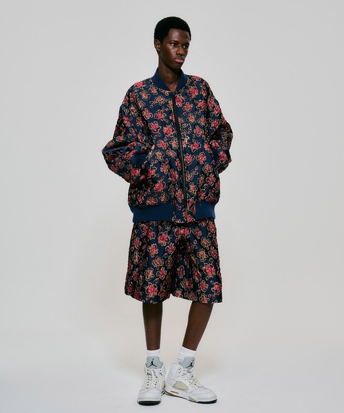 NOISEMAKER（ノイズメーカー） ブルゾン アウター 花柄ジャガード