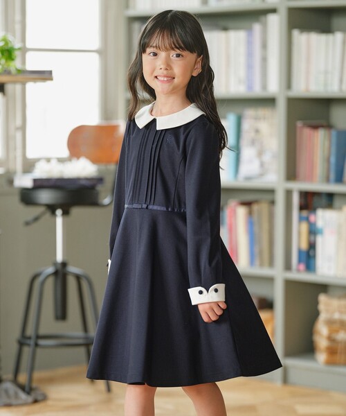 組曲（KUMIKYOKU） ワンピース 「110-140cm」KUMIKYOKU NAVY