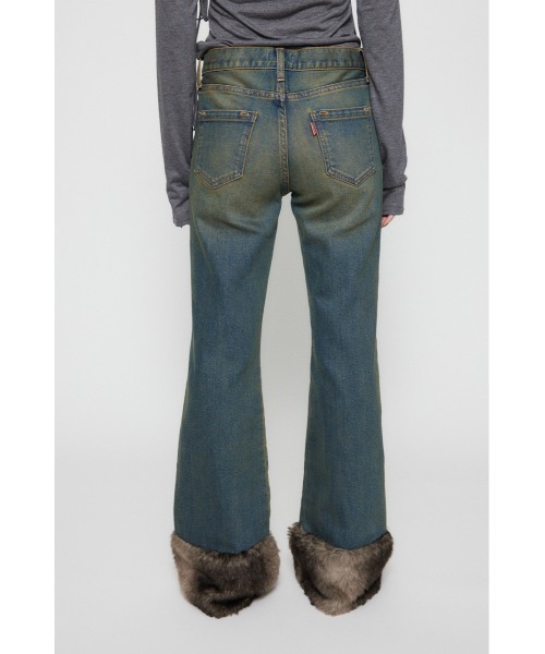 LAGUA GEM（ラグアジェム） ジーンズ デニム デニムパンツ FAUX FUR