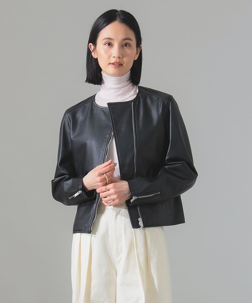 Demi-Luxe BEAMS（デミルクス ビームス） レザージャケット ライダース