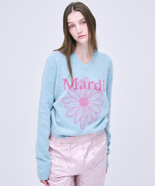 Mardi Mercredi（マルディメクルディ） ニット セーター RACCOON