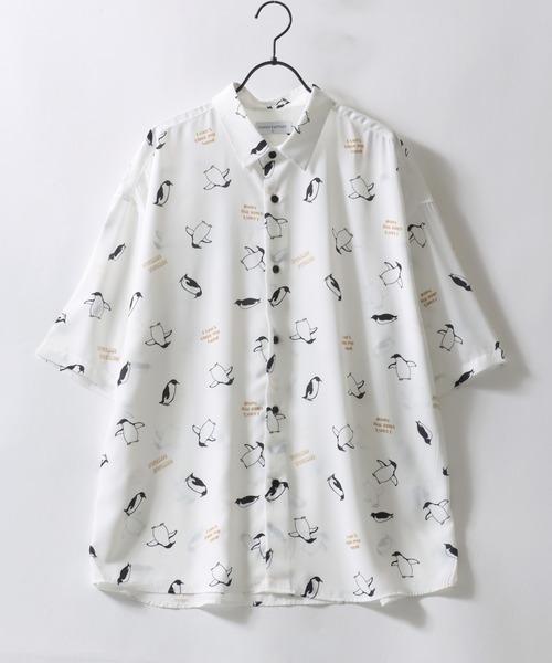 SITRY（シトリー） シャツ Silk Touch Animal Print Shirt/接触冷感