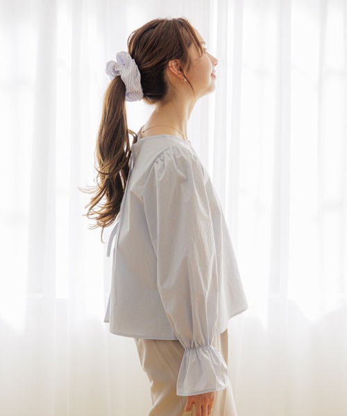 flower シュシュ ストライプシュシュ : ZOZOTOWN Yahoo!店 - 通販