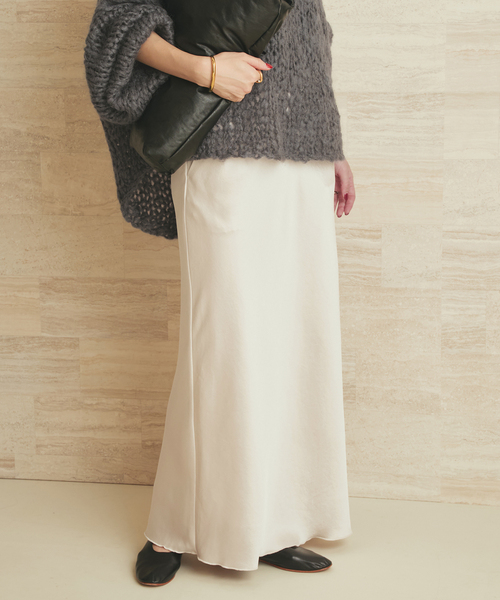 plage（プラージュ） スカート 「追加」vintage satin tight スカート