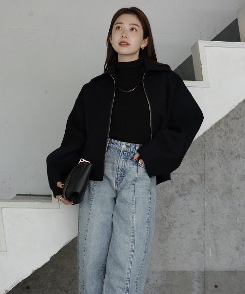 anuans（アニュアンス） ニット セーター シルクカシミアブレンド