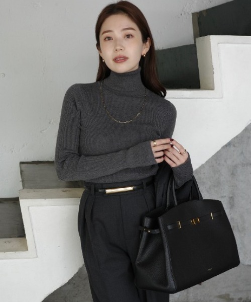 anuans（アニュアンス） ニット セーター シルクカシミアブレンド