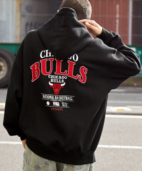 MONO-MART（モノマート） パーカー NBA/エヌビーエー 別注 ロゴ刺繍