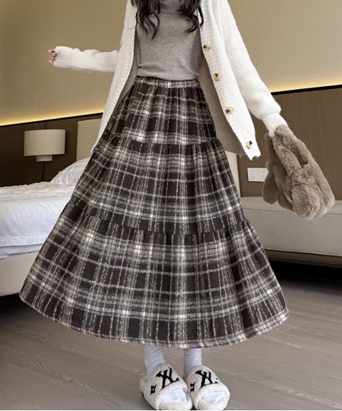 gossip!ロサンゼルス スカート ヴィンテージスタイル チェック柄