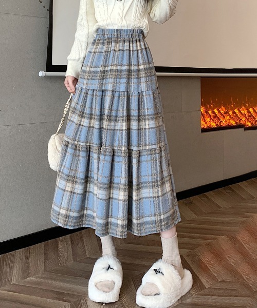 gossip!ロサンゼルス スカート ヴィンテージスタイル チェック柄