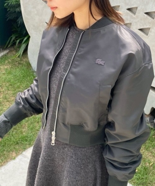LACOSTE（ラコステ） ブルゾン アウター クロップド丈 ショートMA-1
