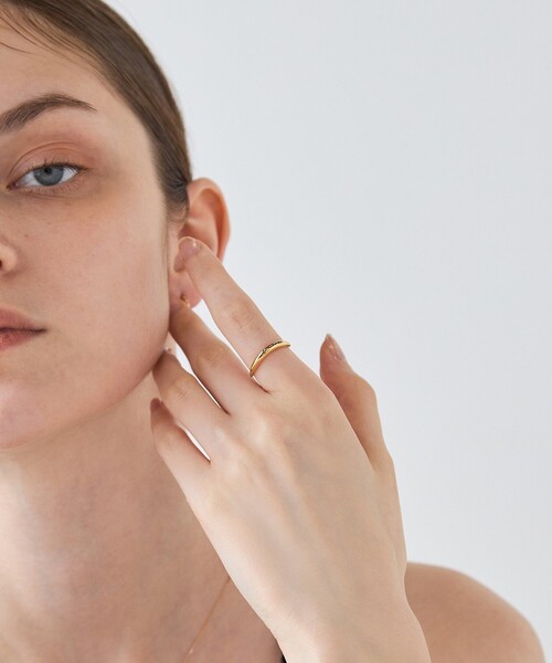 ete（エテ） 指輪 リング 「ONLINE Limited」 クレセントムーン リング