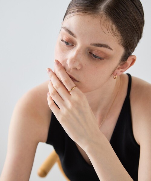 ete（エテ） 指輪 リング 「ONLINE Limited」 クレセントムーン リング