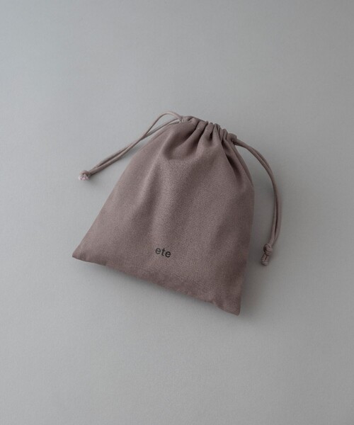 ete（エテ） 指輪 リング 「ONLINE Limited」 ビジュー クレセント