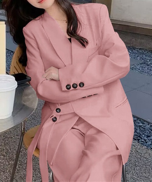 gossip!ロサンゼルス セットアップ YUGA サイドストラップジャケット