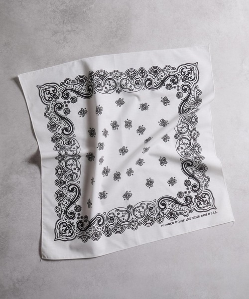 NUMBER (N)INE（ナンバーナイン） スカーフ バンダナ PAISLEY PRINTED