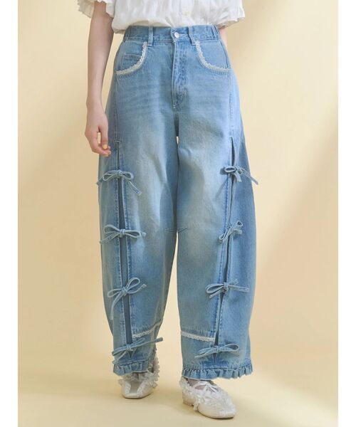 merry jenny（メリージェニー） ジーンズ デニム デニムパンツ バレル