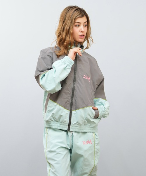 X-girl（エックスガール） ブルゾン ジャンバー ナイロンジャケット