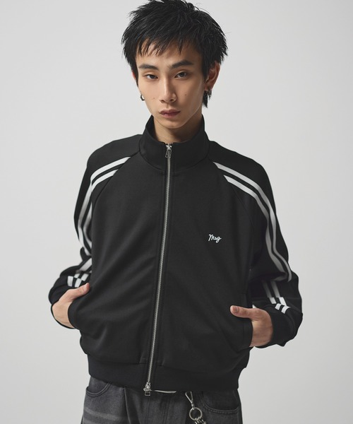 ブルゾン アウター 「SET-UP着用可能」コンパクトダブルジップライン